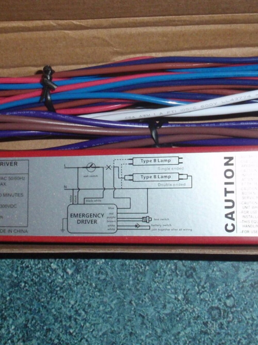 Eiko 10361 EMB-CP-5WBT-U Emergency Backup Constant Power 5W For Bypass Tubes